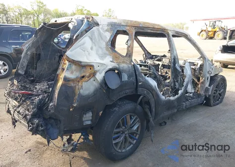 2021 Nissan Rogue S Fwd из США, поврежденный, VIN 5N1AT3AA5MC815377